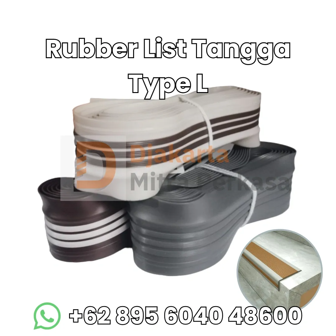 KARET LIST TANGGA STEP NOSING TYPE L