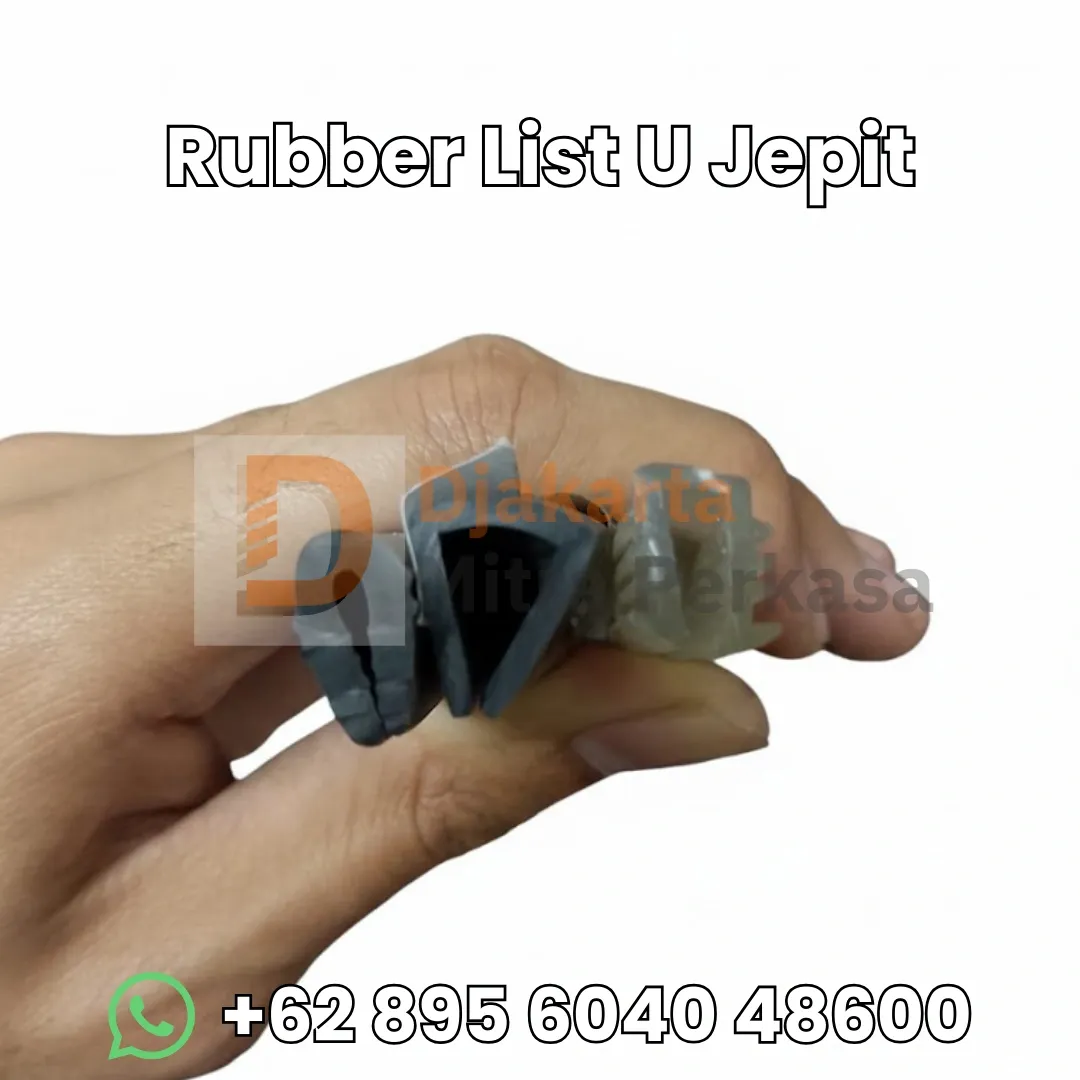 KARET LIST U JEPIT GARIS POLOS